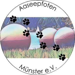 Aaseepfoten_Tierschutz_Münster_Logo